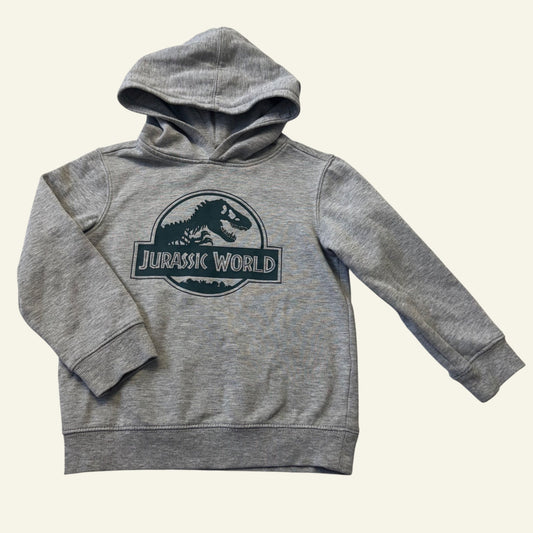 Jurassic World grey hoodie size 5