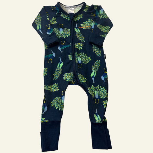Bonds peacock wondersuit size 00