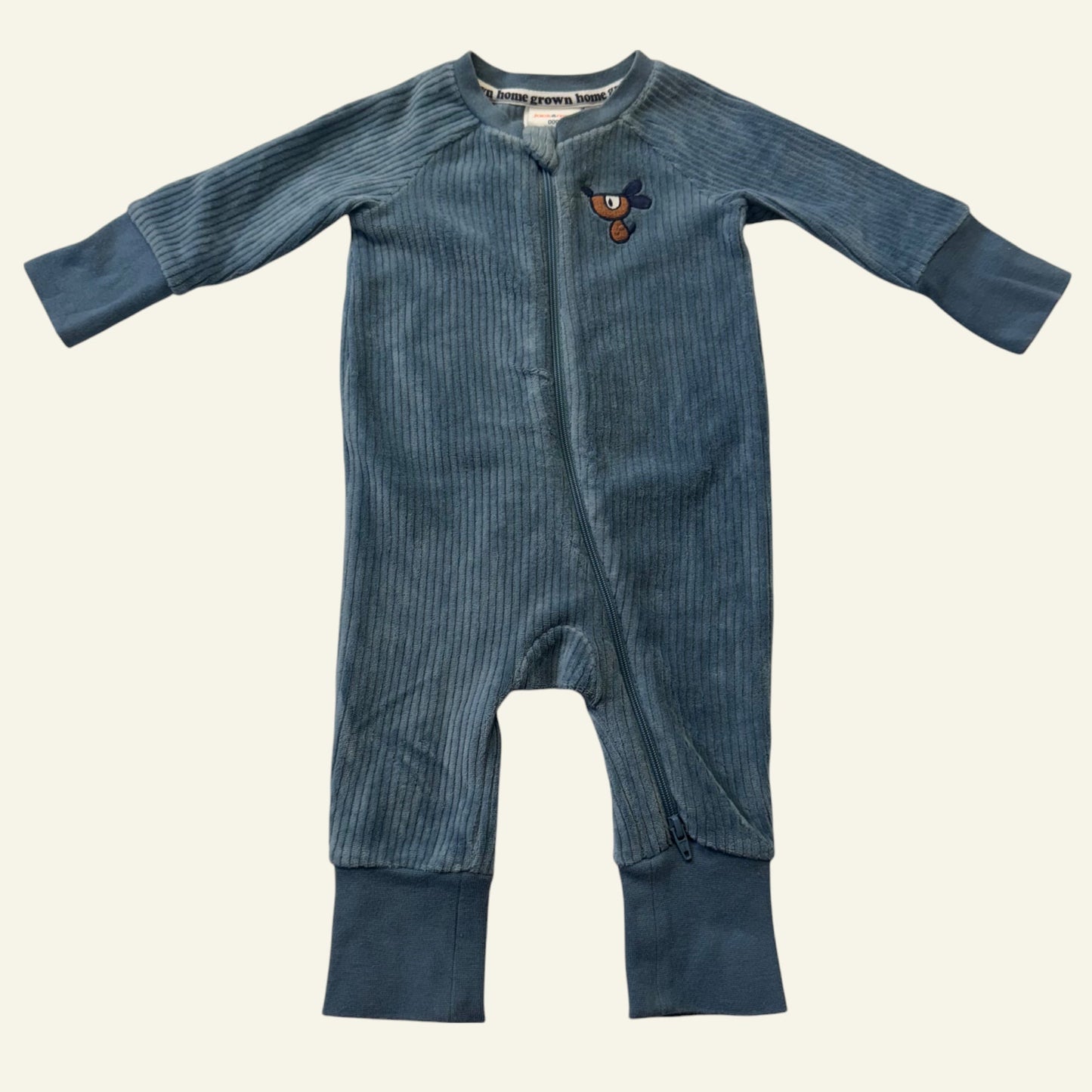 Jack & Milly teal onesie size 000