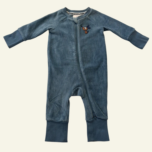 Jack & Milly teal onesie size 000
