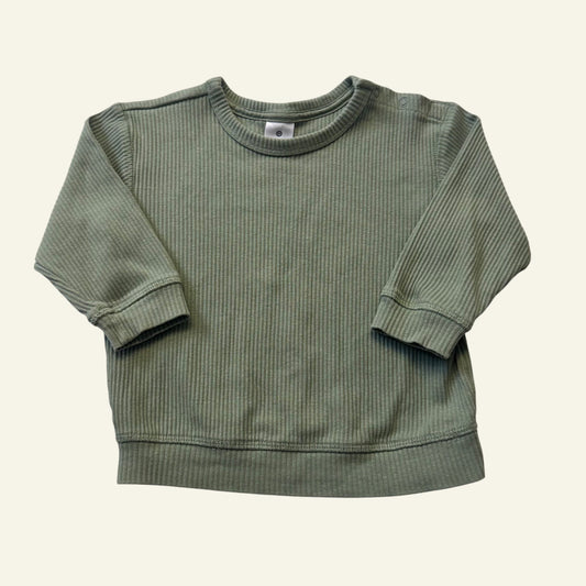 Target green long sleeve top size 1