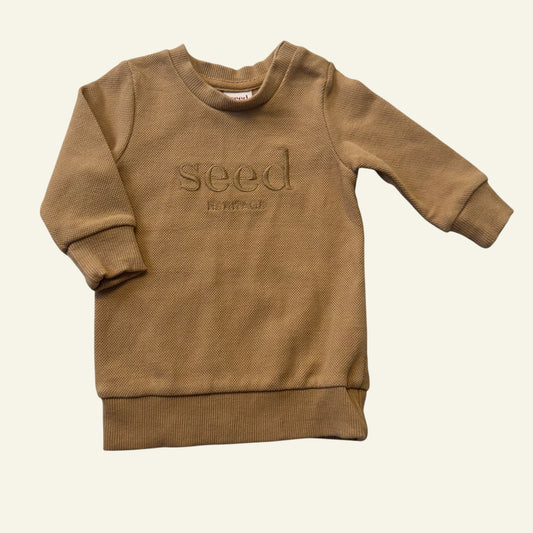 Seed mustard yellow heritage sweat size 000