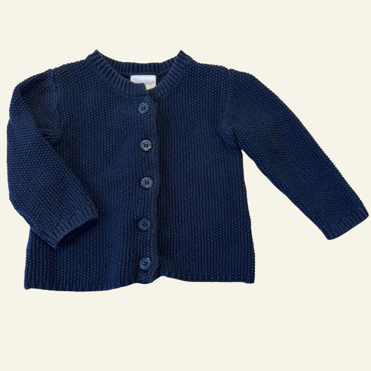 Marquise navy knit cardigan size 0
