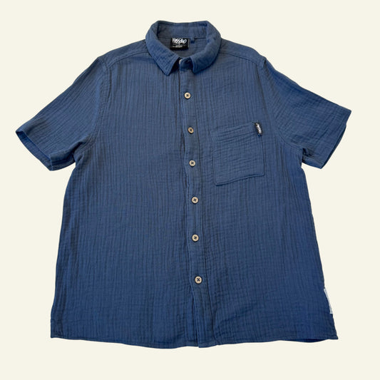 Mossimo blue shirt size 8