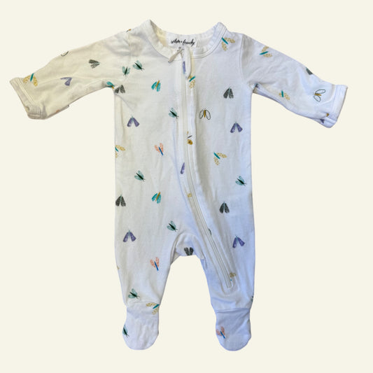 Wilson & Frenchy moth onesie size 00000
