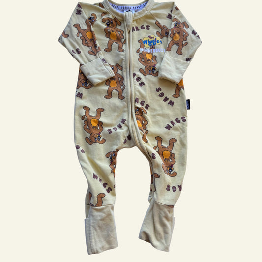 Bonds Wiggles Wags the Dog wonder suit size 000