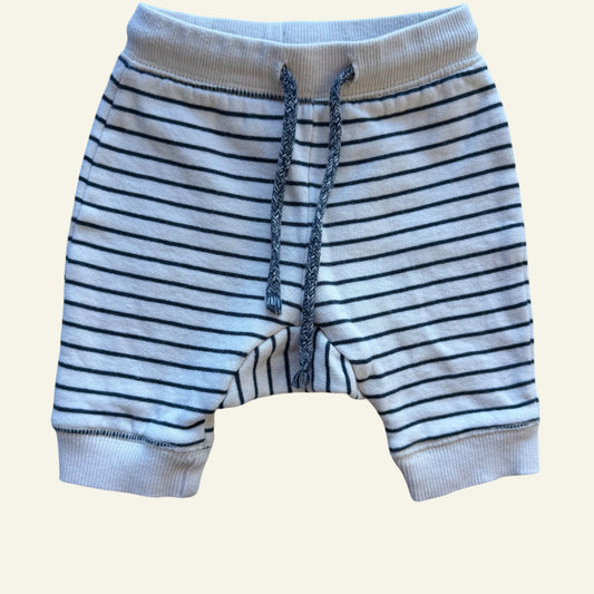 Sprout white stripe track pants size 000