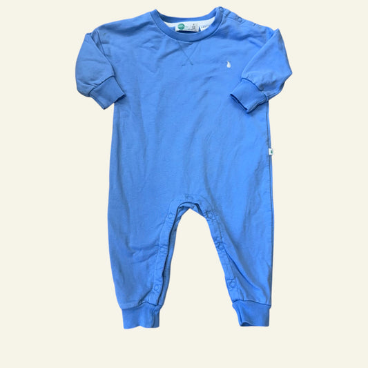 Little Green & Co blue onesie size 0