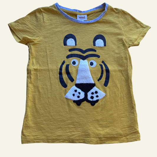Seed yellow tiger shirt size 7