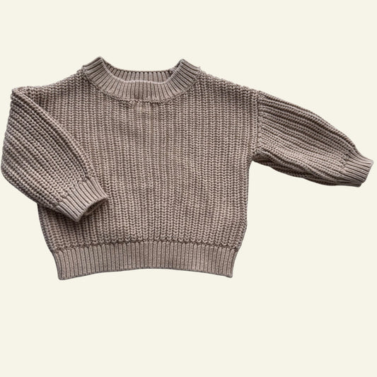 Dymples beige knit jumper size 00