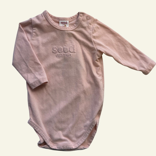 Seed pink heritage bodysuit size 000