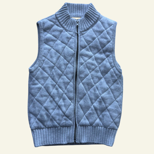 Wilson and Frenchy grey quilted vest size 1