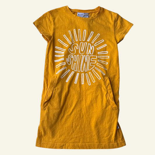 Minti yellow sunshine dress size 4