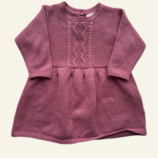 David Jones purple knit dress size 00