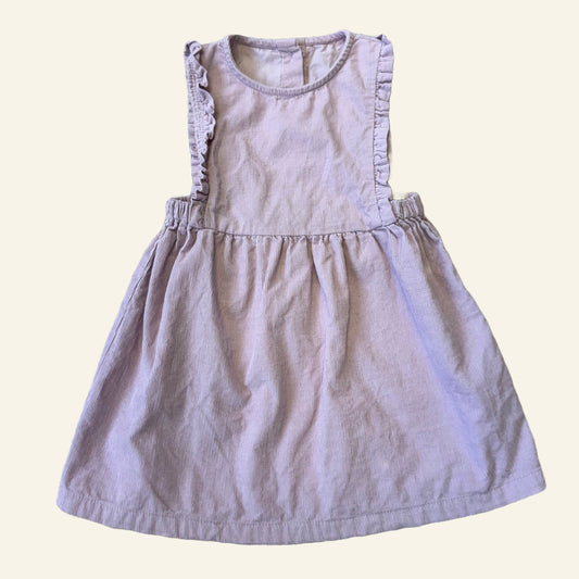 Purple cord dress (no tag) approx size 0