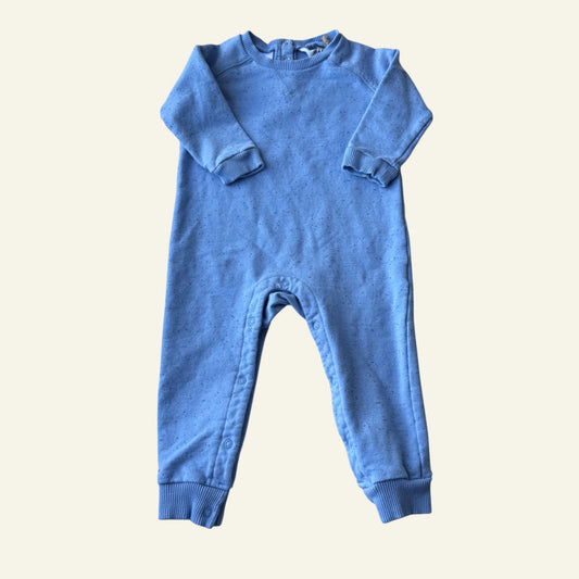Cotton On blue onesie size 2