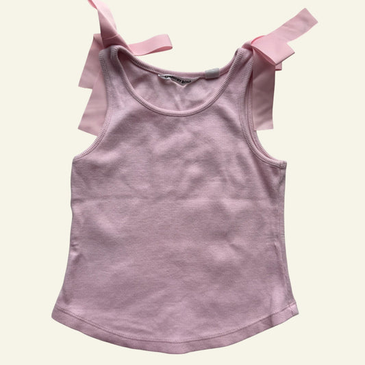 Country Road pink bow top size 2