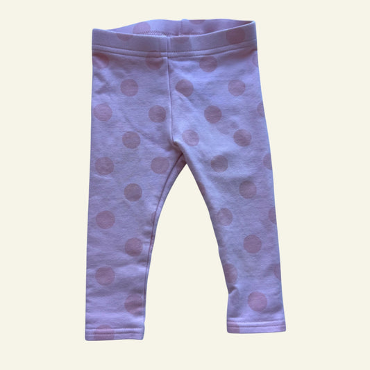 Seed pink spot leggings size 0