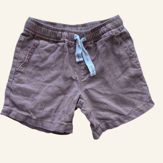 Seed faded rust shorts size 3