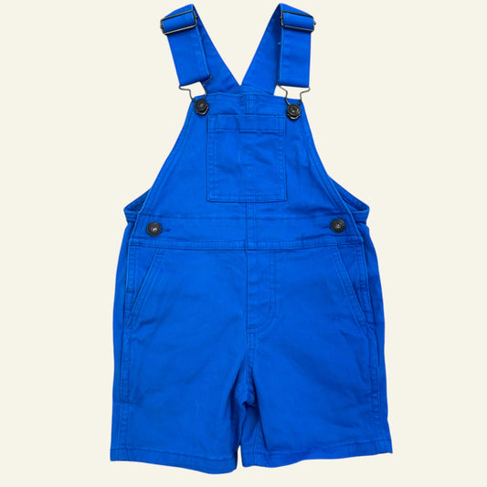 Bright blue shortalls size 2