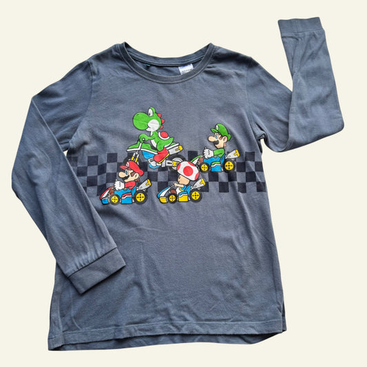 Mario Kart blue character top size 7