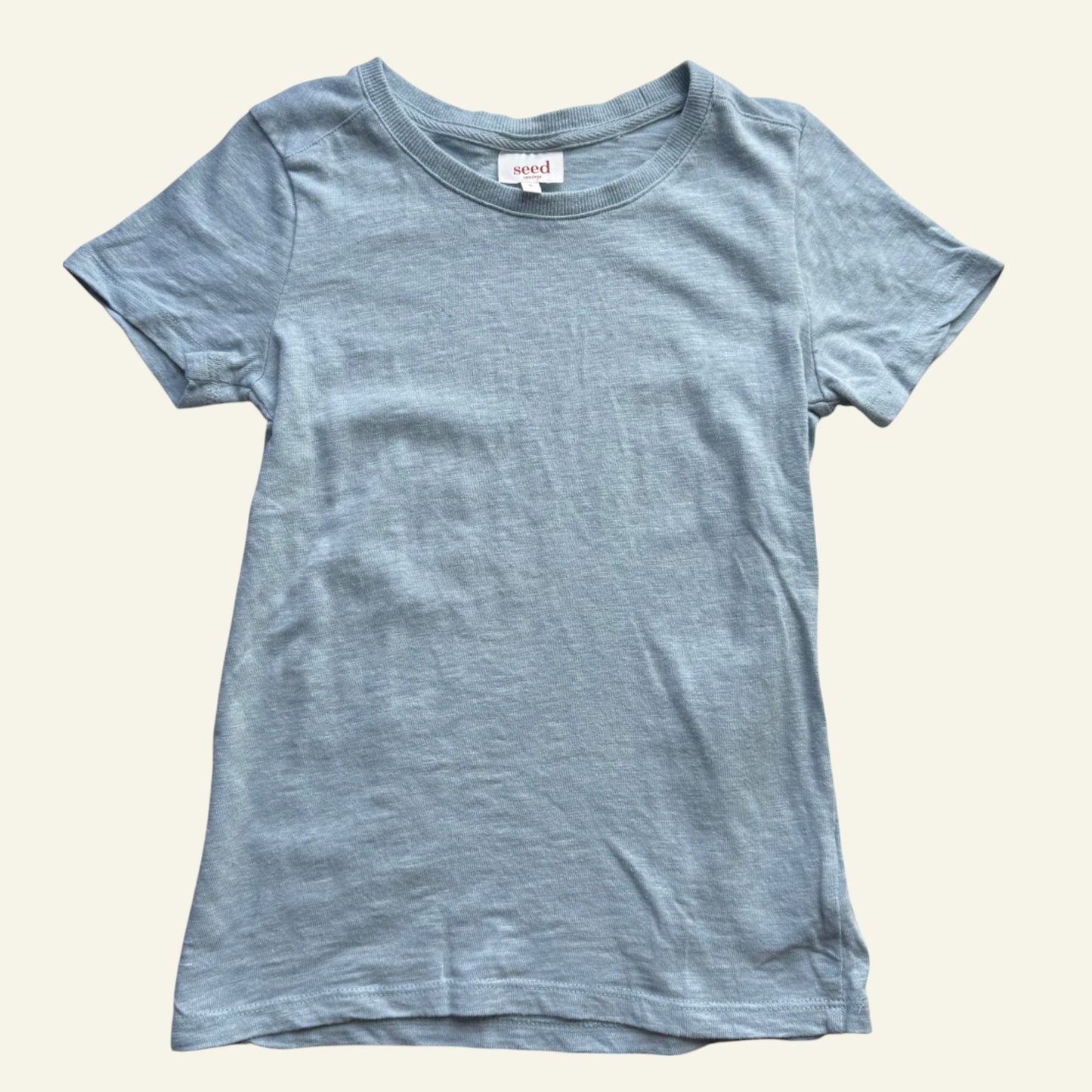 Seed pale blue tshirt size 8