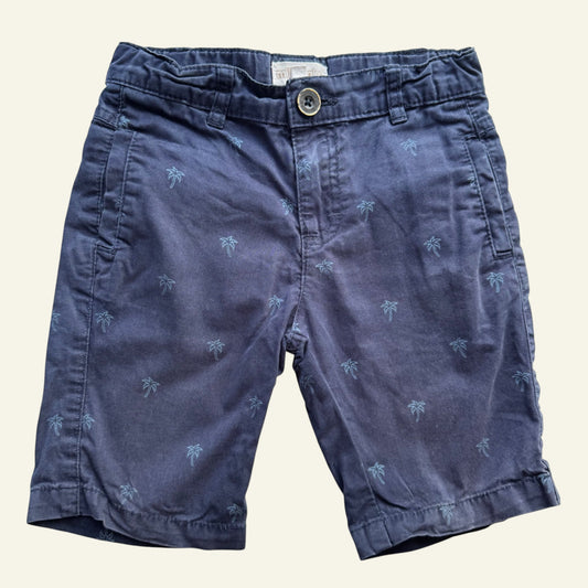 Milkshake navy palm tree shorts size 5