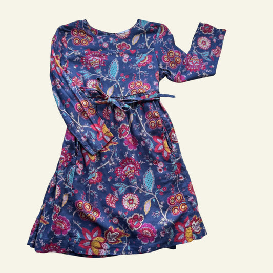 Jack and Milly blue floral dress size 3