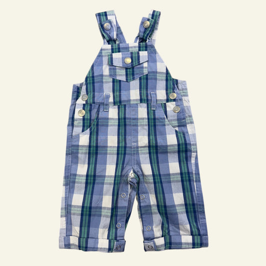 Pumpkin Patch checkered overalls size 000