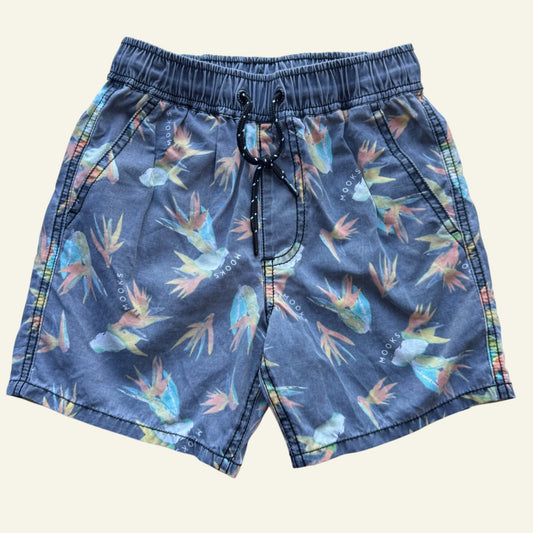 Mooks bird of paradise shorts size 7