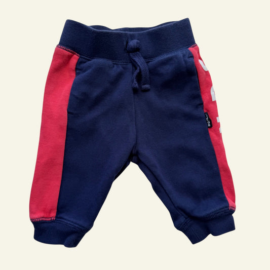 Bonds navy and red stripe pants size 000