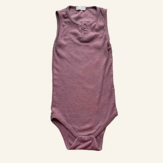 Jamie Kay mauve sleeveless bodysuit size 2