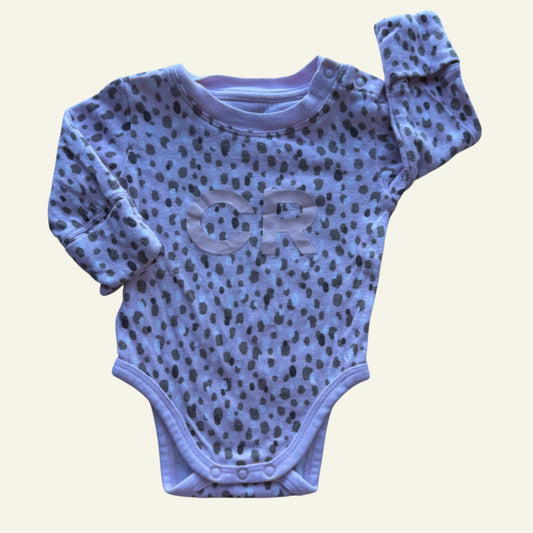 Country Road pink leopard bodysuit size 0000