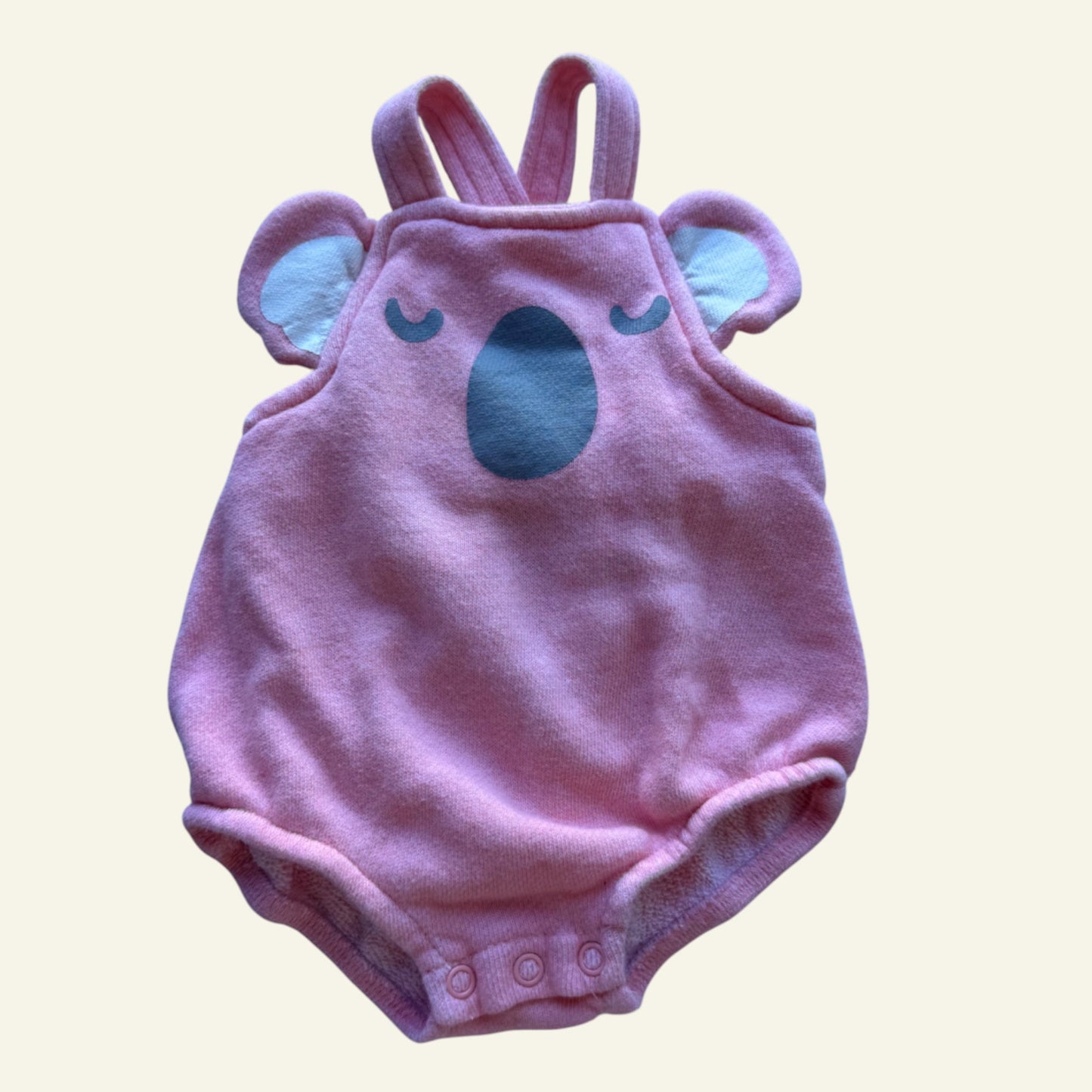 Seed pink koala romper size 0000