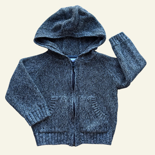Target grey knit jacket size 2