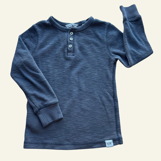 Country Road grey henley top size 5 (2)