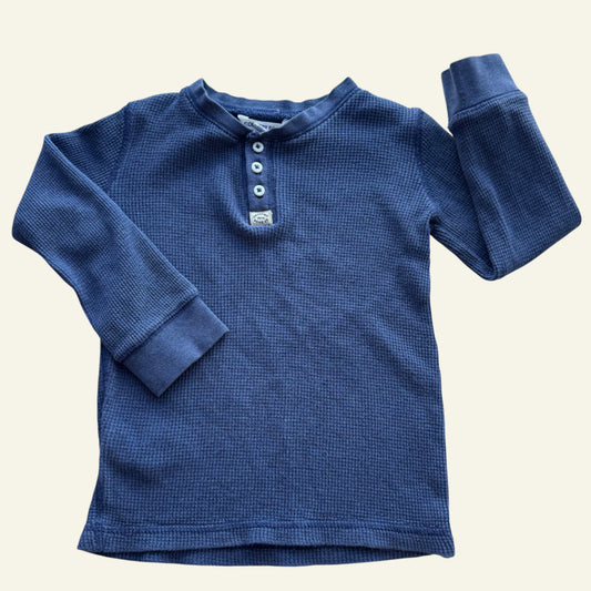 Country Road navy henley top size 5