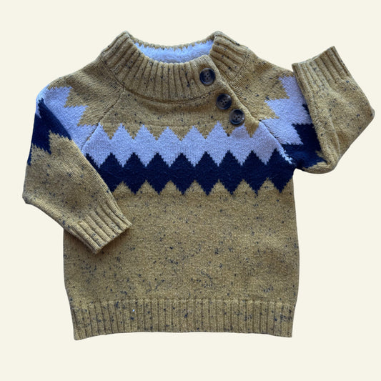 Seed yellow knit jumper size 00