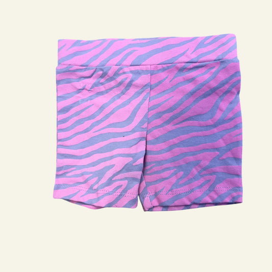 Milky pink/purple bike shorts size 0