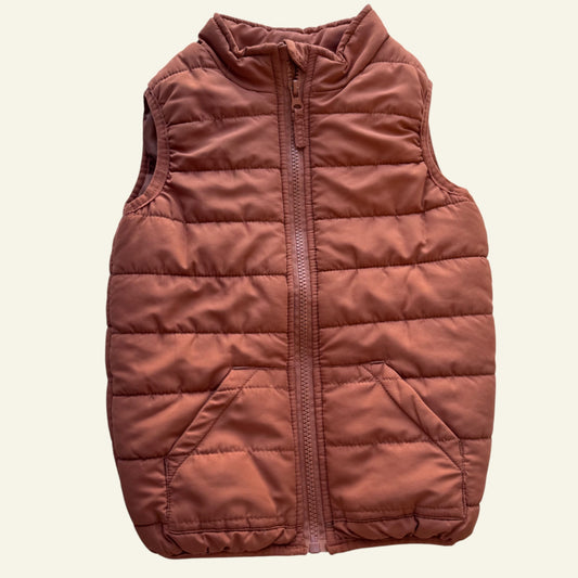 Tilt orange puffer vest size 5