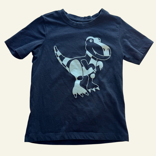 Tilt black dino tshirt size 6