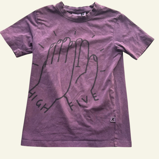 Minti purple high five tshirt size 5