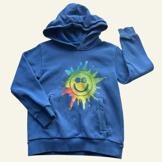 Billabong bright blue hoodie size 6