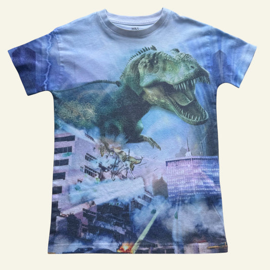 M&S dinosaur tshirt size 5-6