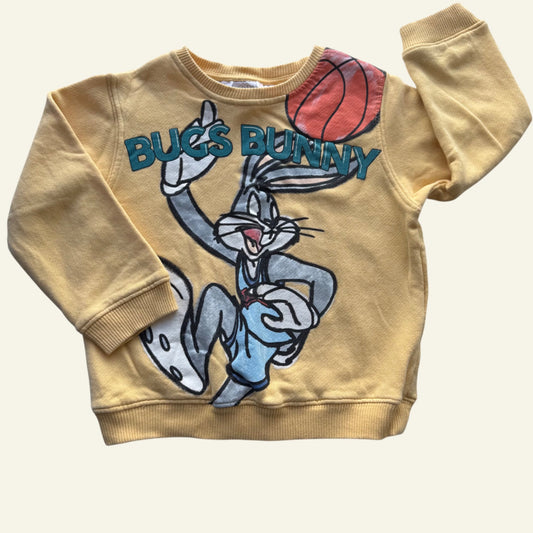 Zara Looney Tunes Bugs Bunny jumper size 2-3