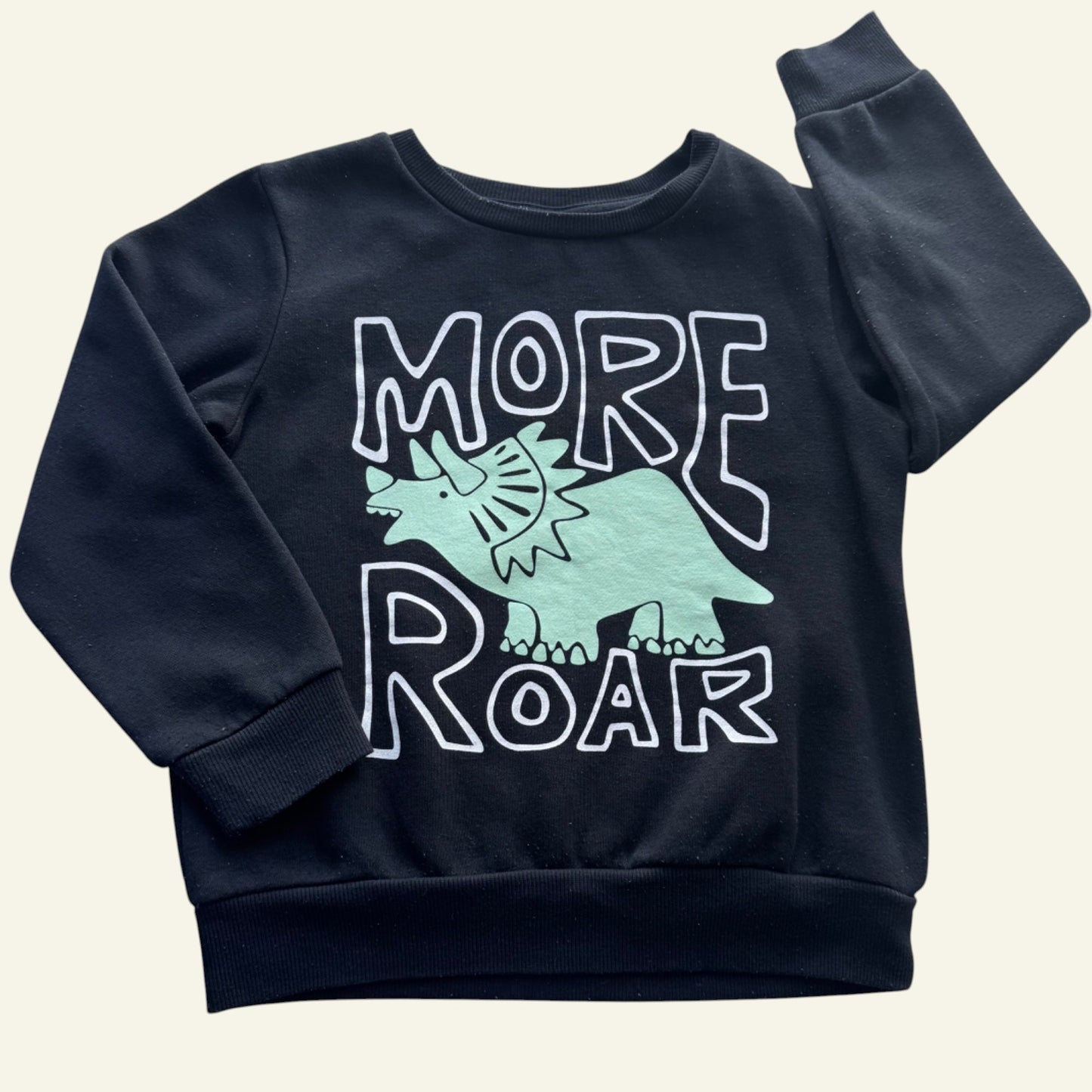 Brilliant Basics black more roar jumper size 5