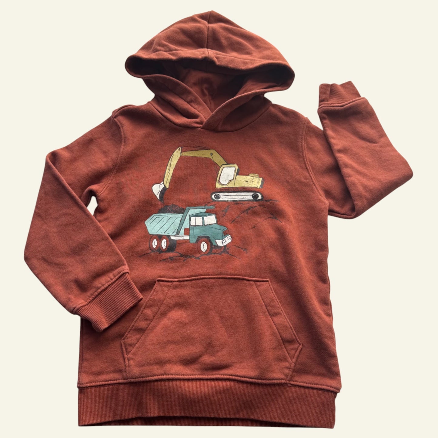Target brown digger hoodie size 5