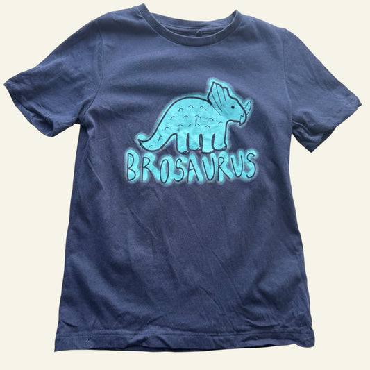 Brilliant Basics brosaurus blue tshirt size 5