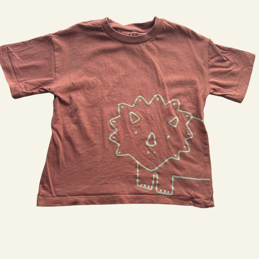 Next rust dinosaur tshirt size 3-4