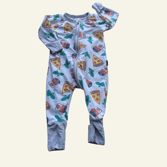 Bonds pizza party wondersuit size 00